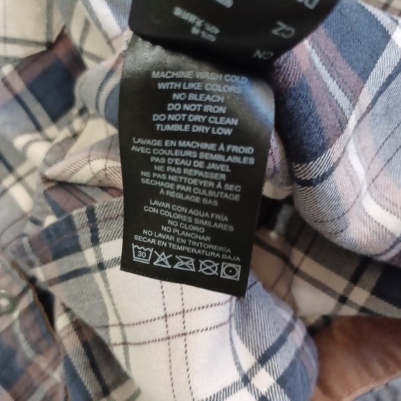 Kuhl Womens Tess Flannel Long Sleeve Shirt Snap Button Sz L Corduroy Cuffs Gorpc - Picture 9 of 13